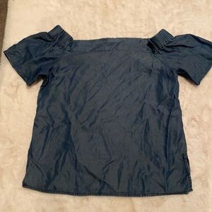 Thread & Supply denim blouse